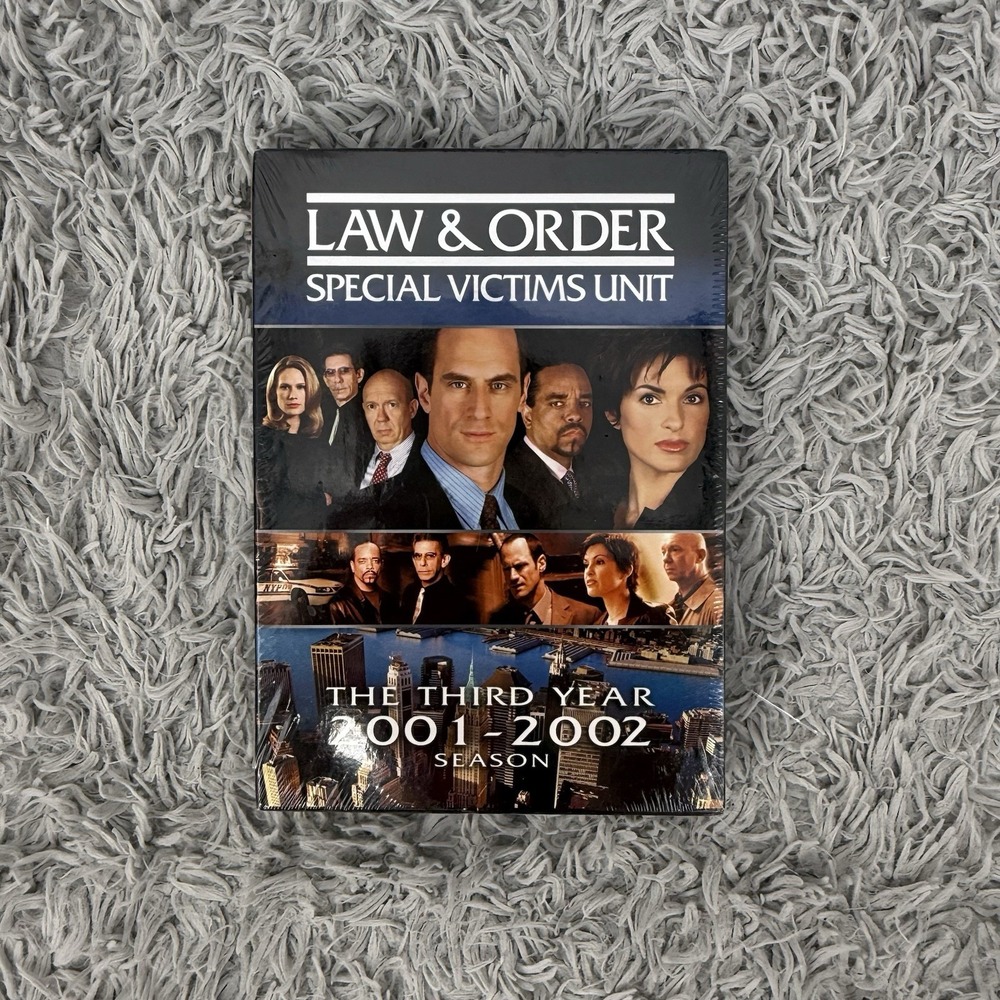 Law & Order SVU Season 3 DVD NEW SEALED The Third Year 2001-2002 5-Disc Set